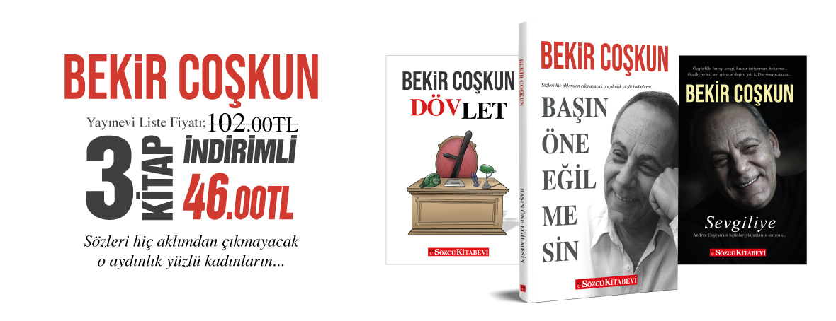 Bekir Coşkun 3 Kitap Set, Başın Öne Eğilmesin, Sevgiliye, Dövlet