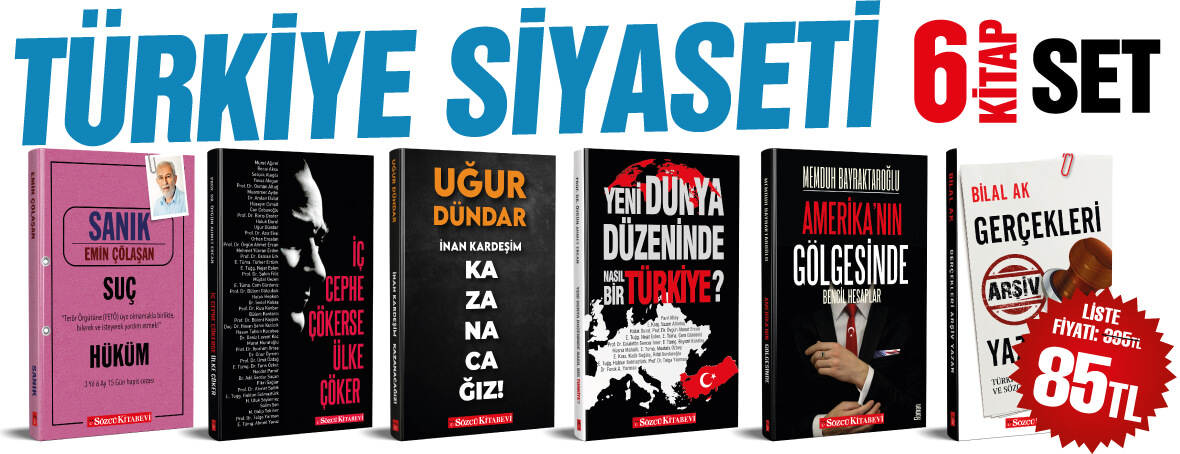 Türkiye Siyaseti 6 Kitap Set